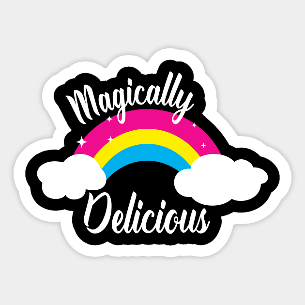 Magically Delicious Pansexual Pride Sticker by ProudToBeHomo